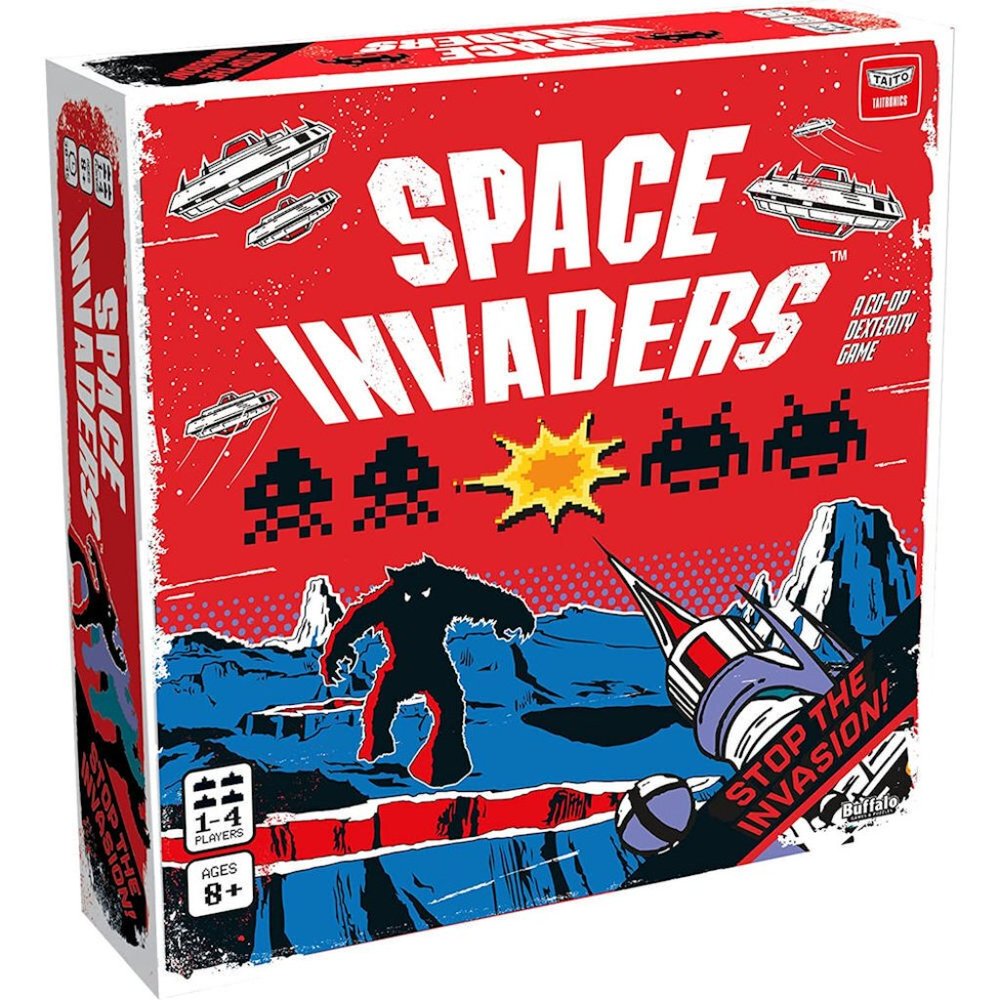 Space Invaders Board Game Strategy Family New